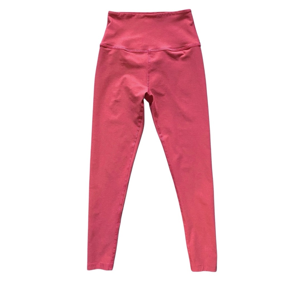 Beyond Yoga Spacedye High Waist Cropped Small Pink Coral 24 Inseam